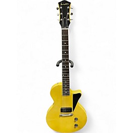 Used Ivison Dakota One TV Yellow Solid Body Electric Guitar