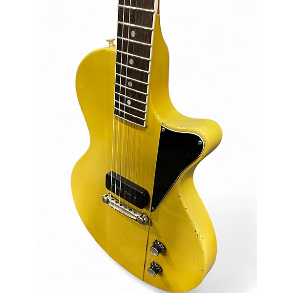 Used Ivison Dakota One TV Yellow Solid Body Electric Guitar