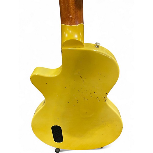 Used Ivison Dakota One TV Yellow Solid Body Electric Guitar