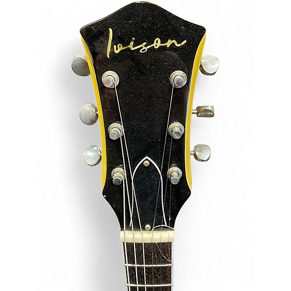 Used Ivison Dakota One TV Yellow Solid Body Electric Guitar