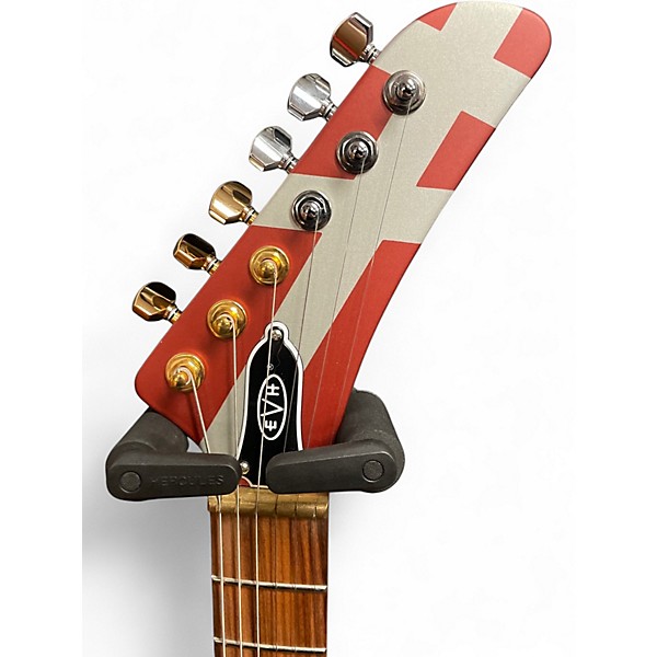 Used EVH Striped Series Shark EVH Solid Body Electric Guitar