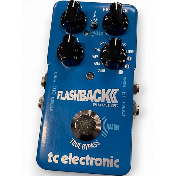 Used TC Electronic Flashback Delay And Looper Effect Pedal