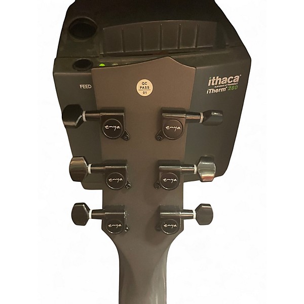 Used Enya nova go Black Acoustic Electric Guitar Black