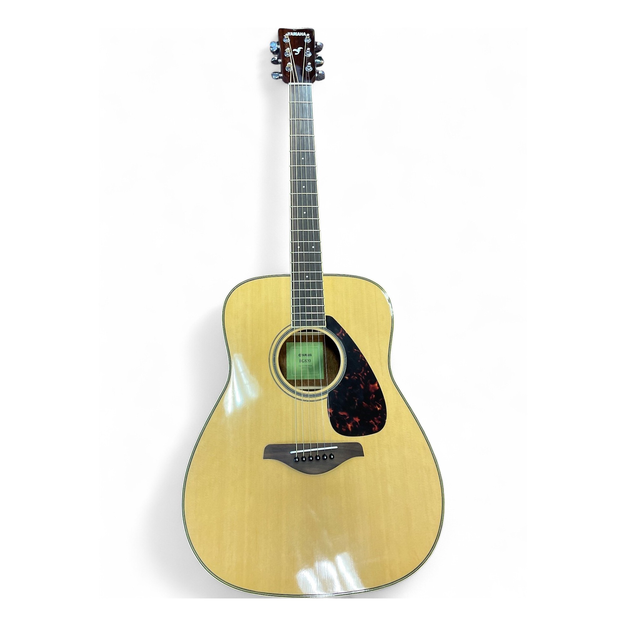 YAMAHA ( ヤマハ ) FG820 NATURAL Yamaha FG820 Dreadnought Acoustic Guitar - Natural | Sweetwater