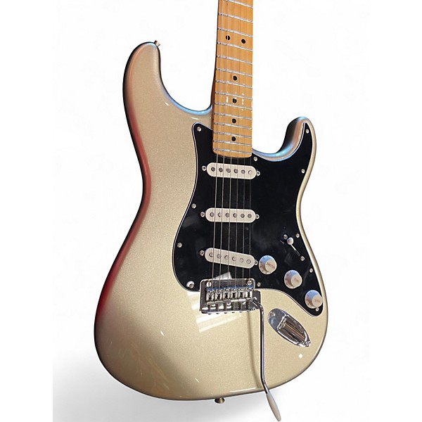 Used Fender 75th anniversary stratocaster diamond Silver Solid Body Electric Guitar