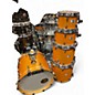 Used Yamaha 5 Piece Tour Custom CARAMEL SATIN Drum Kit thumbnail