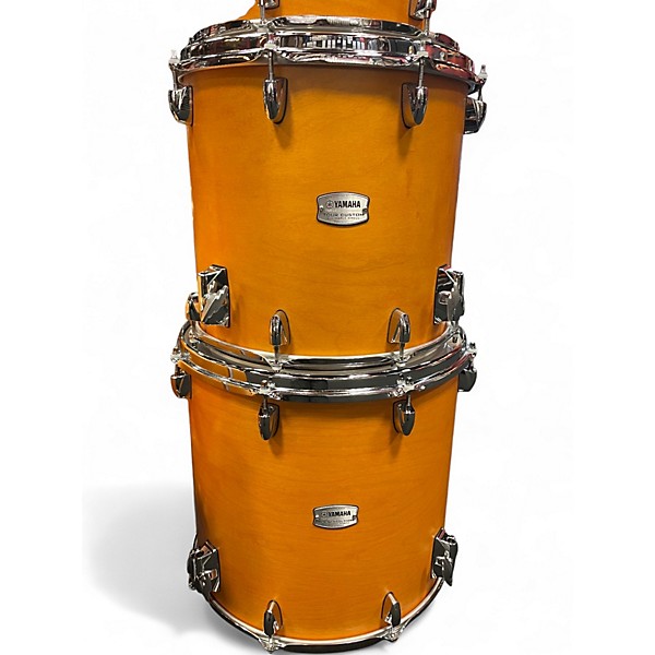 Used Yamaha 5 Piece Tour Custom CARAMEL SATIN Drum Kit