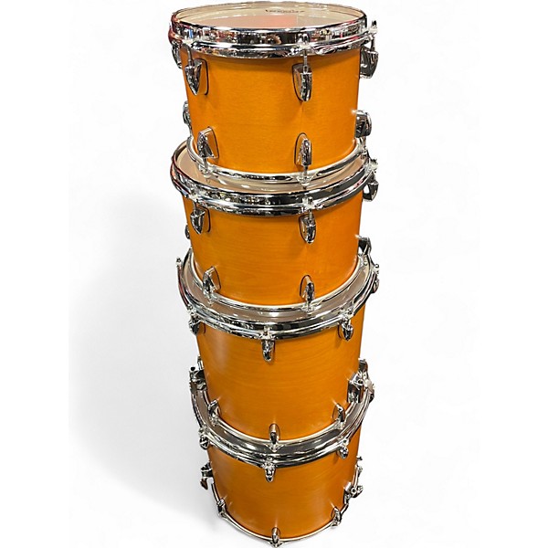 Used Yamaha 5 Piece Tour Custom CARAMEL SATIN Drum Kit