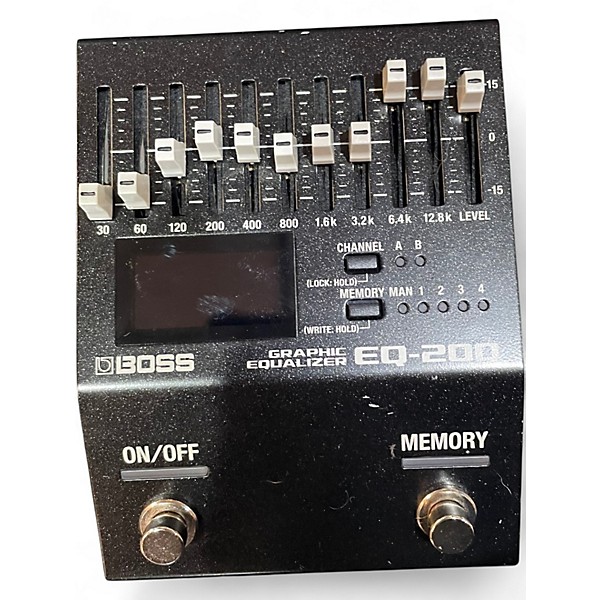 Used BOSS EQ200 Graphic Equalizer Pedal | Guitar Center