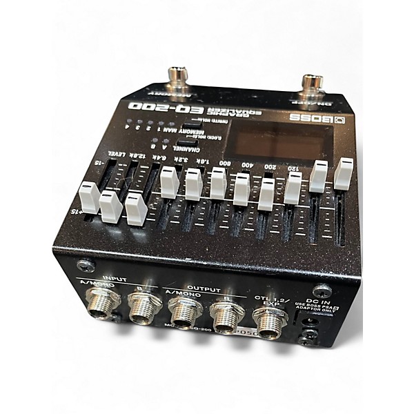 BOSS EQ-20 Graphic Equalizer ツインペダル Boss EQ-20 Advanced Equalizer - Bill's Music