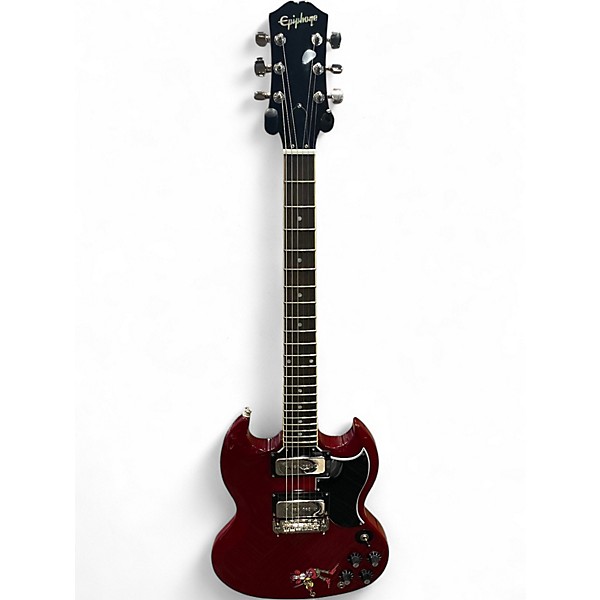 Used 2024 Epiphone TONY IOMMI SG SPEIAL VINTAGE CHERRY Solid Body Electric Guitar
