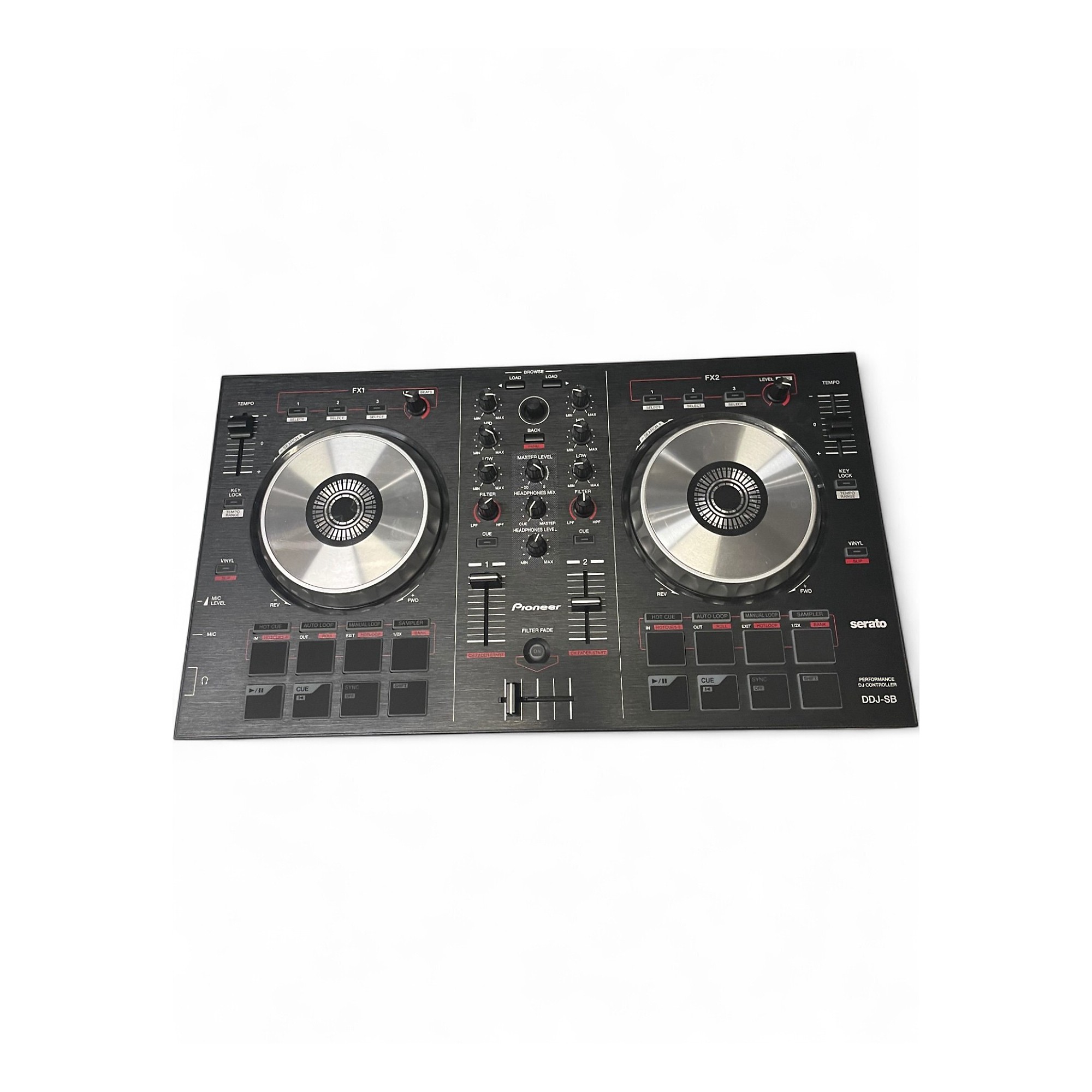 Pioneer DJ DDJ-SB コントローラー DDJ-SB-S (archived) Portable 2-channel controller for Serato