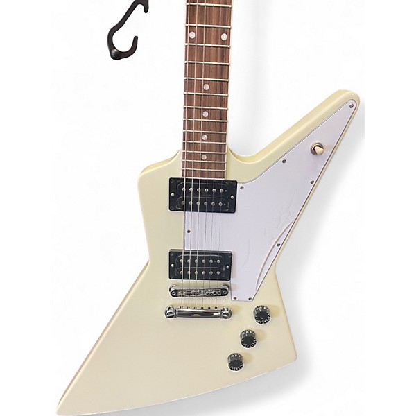 Used Gibson Explorer Vintage White Solid Body Electric Guitar