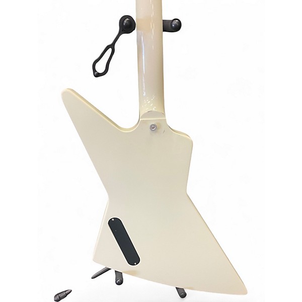 Used Gibson Explorer Vintage White Solid Body Electric Guitar