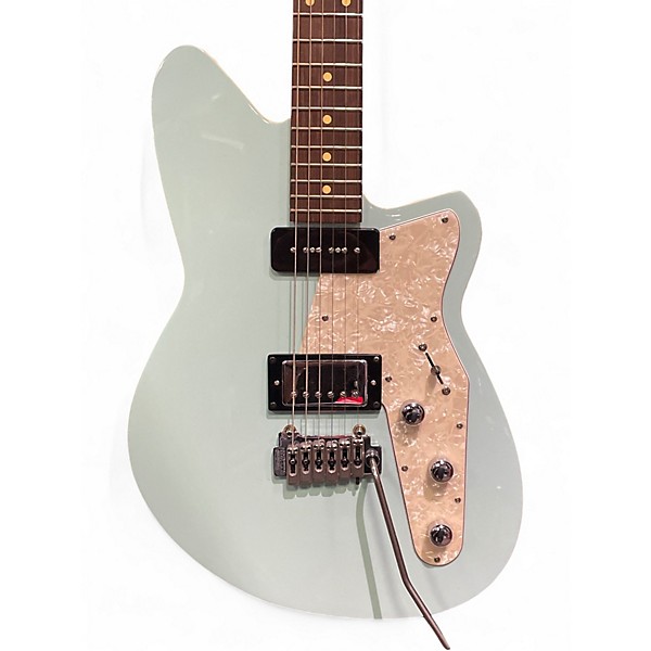 Used Reverend DOUBLE AGENT CHRONIC BLUE Solid Body Electric Guitar