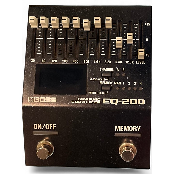 ギター BOSS/ EQ200 Used BOSS EQ200 Graphic Equalizer Pedal | Guitar Center