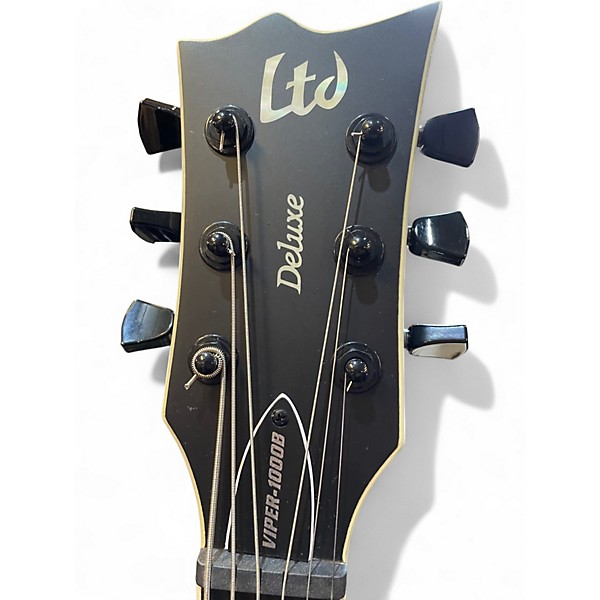 Used ESP VIPER 1000B MATTE BLACK Baritone Guitars