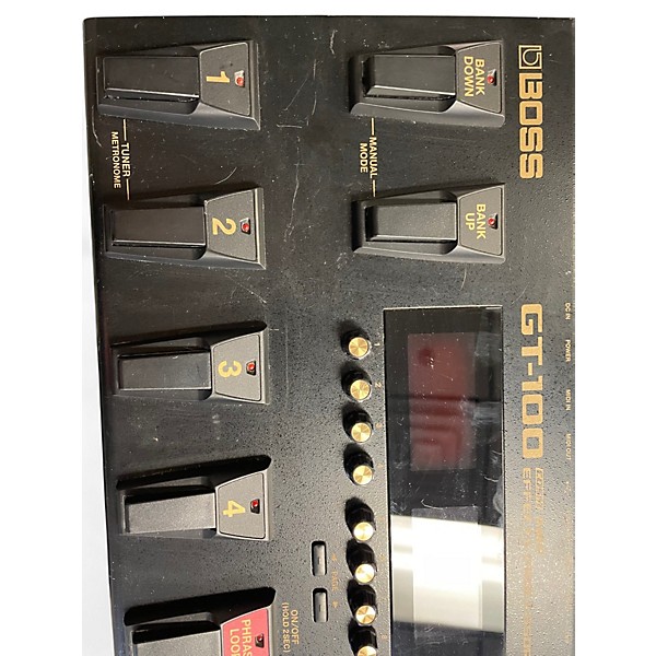 Used BOSS GT100 Effect Processor