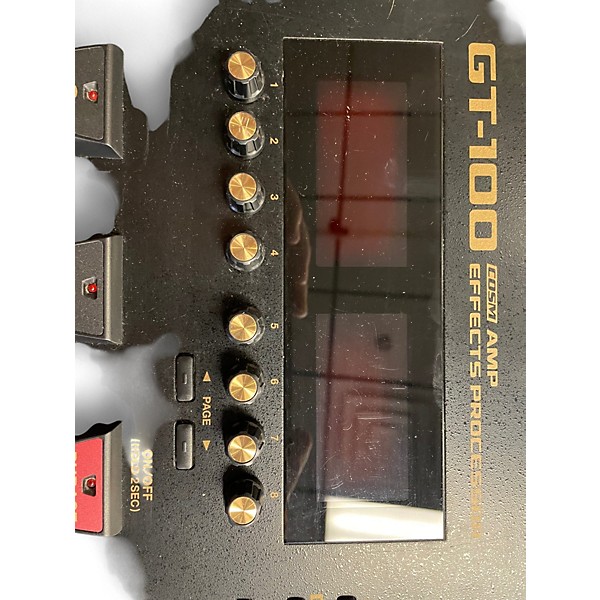Used BOSS GT100 Effect Processor
