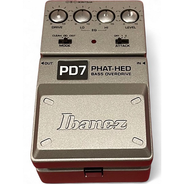 Used Ibanez PD7 Bass Effect Pedal