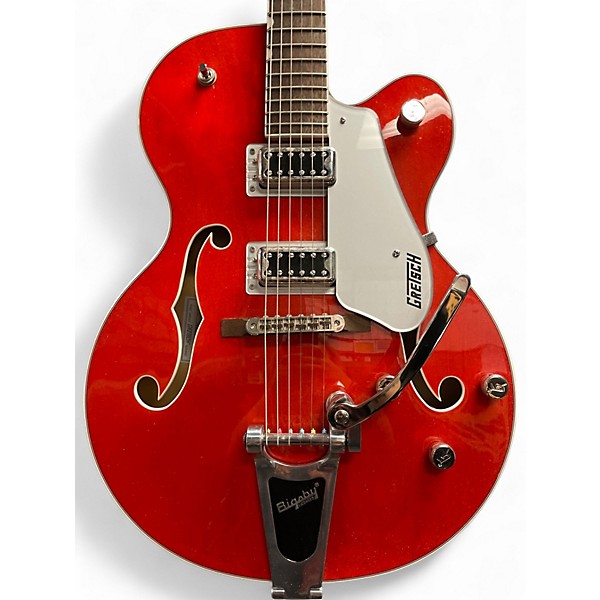 Used Gretsch Guitars G5420T Electromatic Orange Hollow Body Electric Guitar