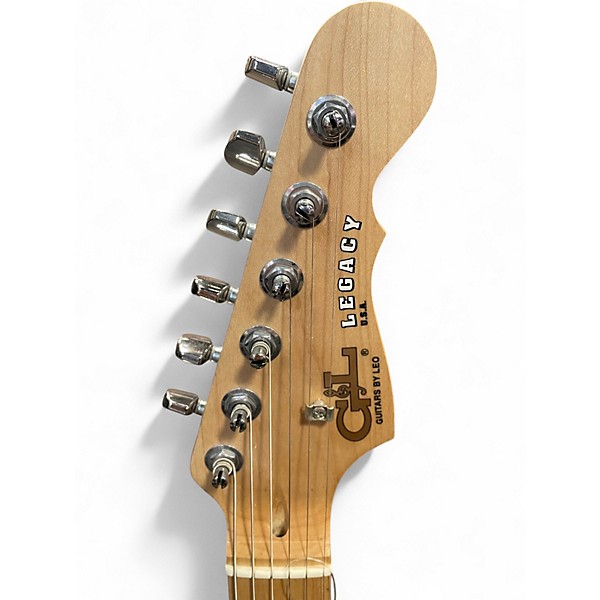 Used G&L Legacy Deluxe Trans Blonde Solid Body Electric Guitar