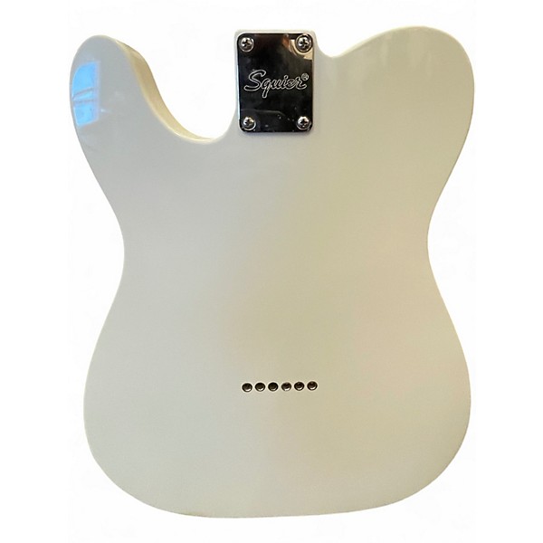Used Squier Classic Vibe Telecaster Thinline Olympic White Hollow Body Electric Guitar