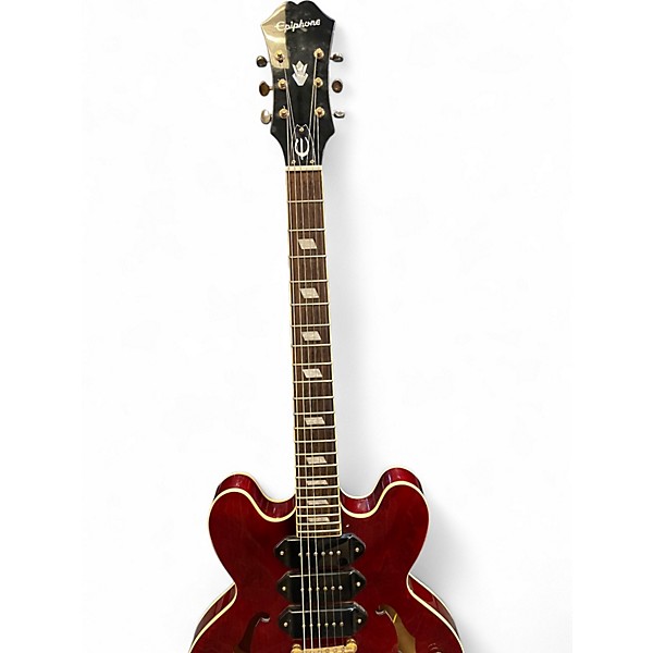 Epiphone Riviera Custom P93 ワインレッド Epiphone Riviera Custom P93, Wine Red at Gear4music