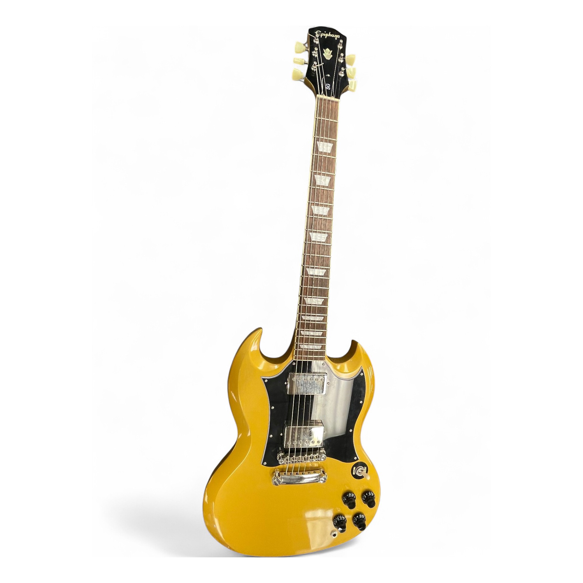 Used Epiphone SG Traditional Pro Gold Solid Body Electric Guitar