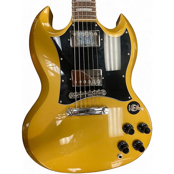 Used Epiphone SG Traditional Pro Gold Solid Body Electric Guitar