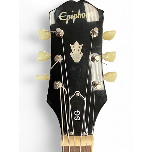 Used Epiphone SG Traditional Pro Gold Solid Body Electric Guitar