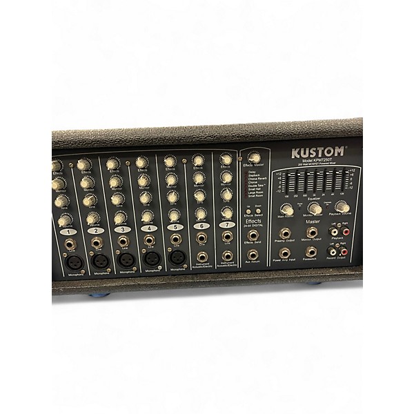 Used Kustom kpm7250 Powered Mixer
