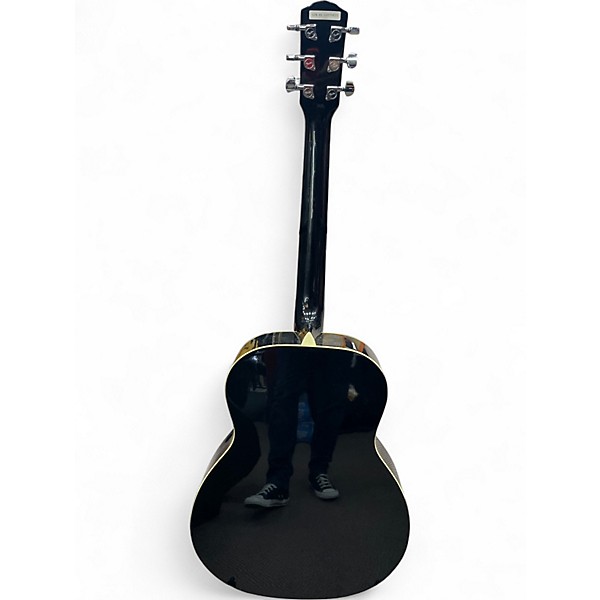 Used Fender FR50 Black Resonator Guitar