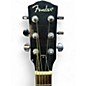 Used Fender FR50 Black Resonator Guitar
