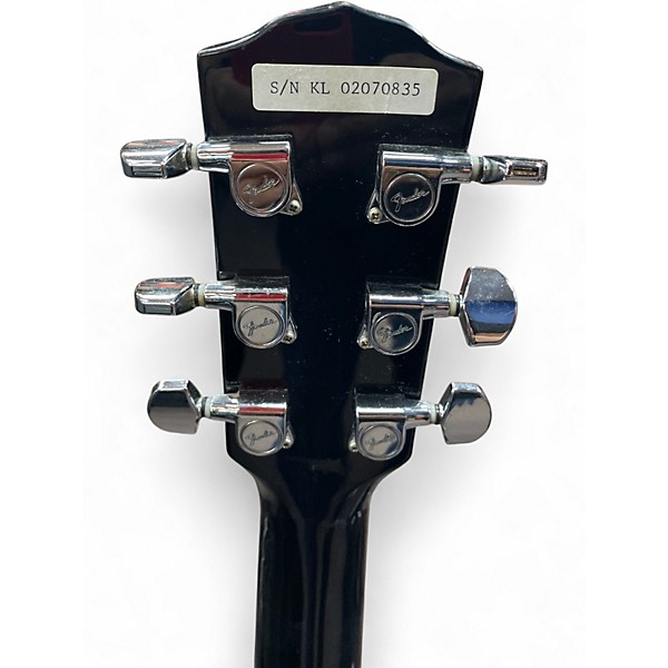 Used Fender FR50 Black Resonator Guitar