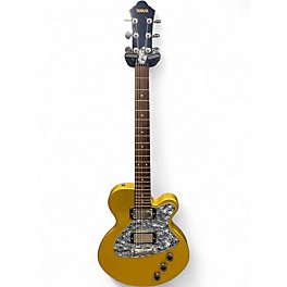 Used Yamaha AS500 Yellow Solid Body Electric Guitar