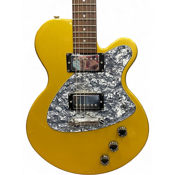Used Yamaha AS500 Yellow Solid Body Electric Guitar