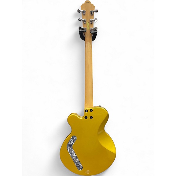 Used Yamaha AS500 Yellow Solid Body Electric Guitar