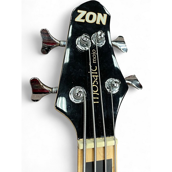 Used Zon MOSIAC MOJO Black Electric Bass Guitar