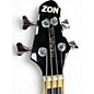 Used Zon MOSIAC MOJO Black Electric Bass Guitar