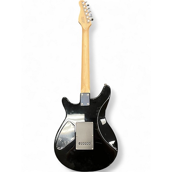 Used Rogue RR100 Rocketeer Black Solid Body Electric Guitar