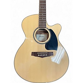 Used Ibanez PC15CE-NT Natural Acoustic Electric Guitar