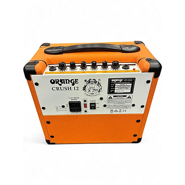 Used Orange Amplifiers Crush 12 Guitar Combo Amp