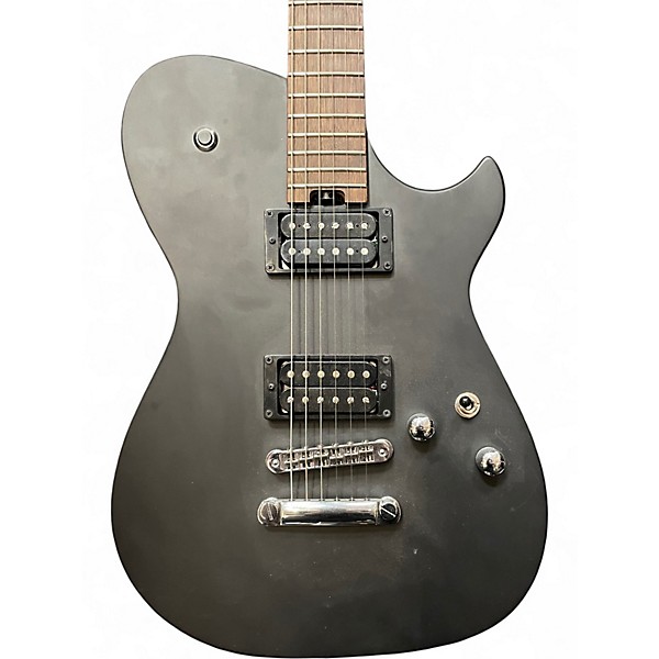 Used Cort MBM1 Satin Black Solid Body Electric Guitar