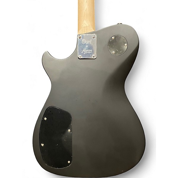 Used Cort MBM1 Satin Black Solid Body Electric Guitar