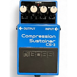 Used BOSS CS3 Compressor Sustainer Effect Pedal