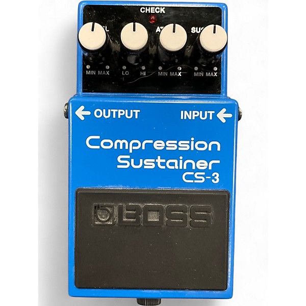 Used BOSS CS3 Compressor Sustainer Effect Pedal