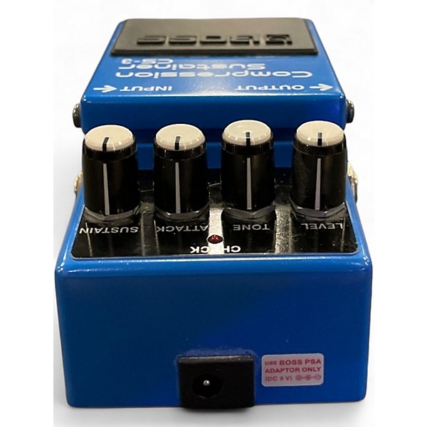 Used BOSS CS3 Compressor Sustainer Effect Pedal