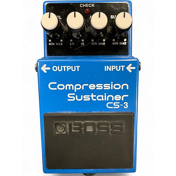 Used BOSS CS3 Compressor Sustainer Effect Pedal