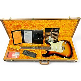 Used Fender 1960 NOS Stratocaster 2 Tone Sunburst Solid Body Electric Guitar